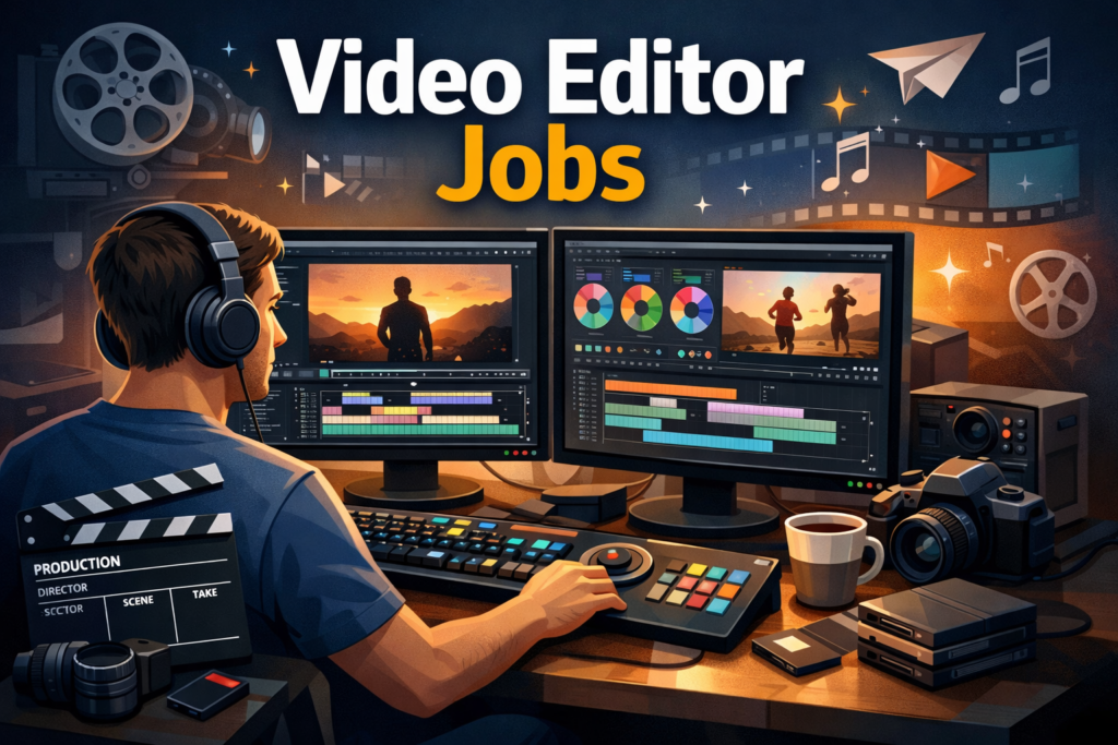 Video Editor Jobs – Skills, Salary, and Career Opportunities