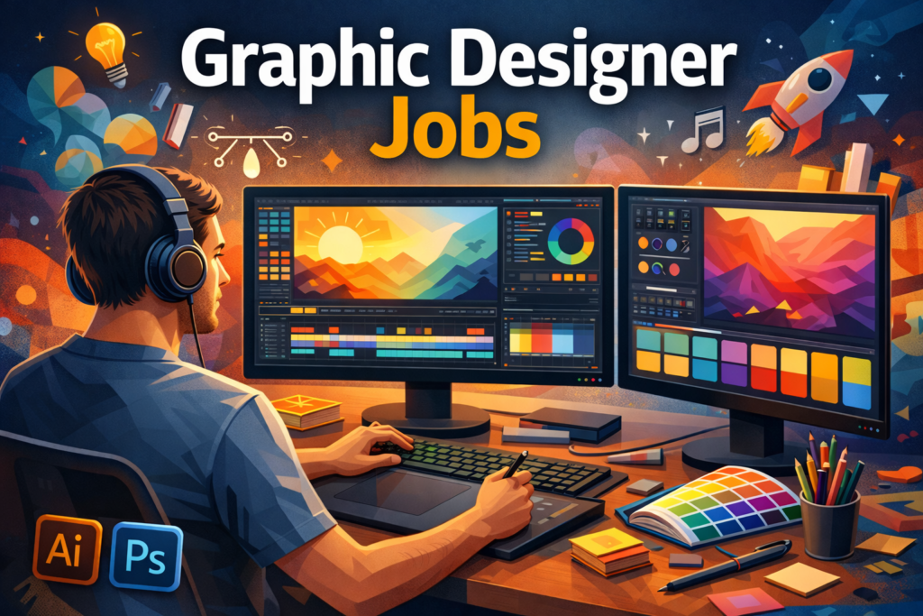 Graphic Designer Jobs – Skills, Career Growth, and Opportunities