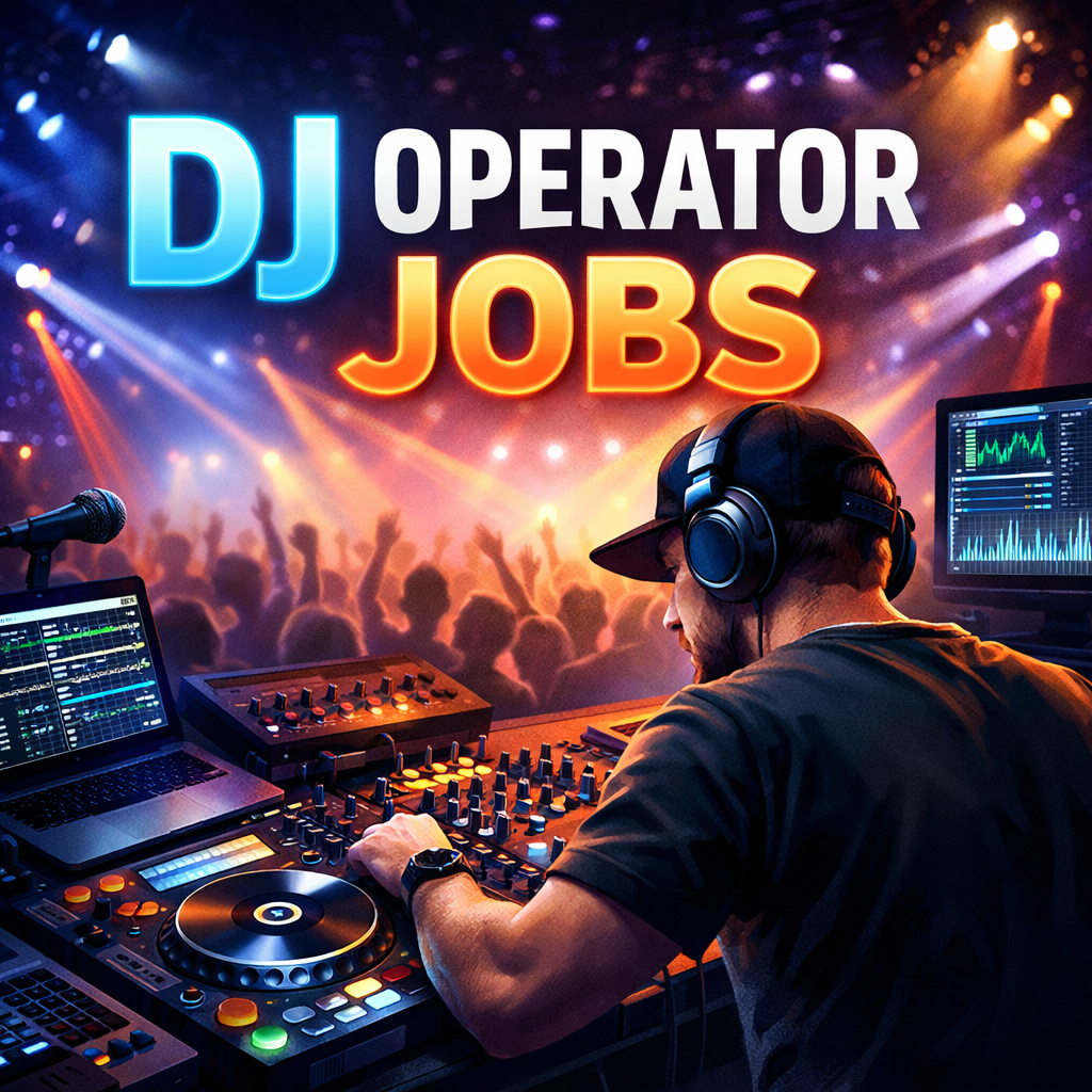 DJ Operator Jobs – Skills, Equipment, and Career Opportunities